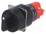Comutator rotativ ONPOW Poz: 2 SPST-NO SPST-NC 3A/220VAC 2A/24VDC