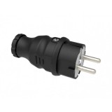 Conector Schuko tata 16A/250V IP44, ELPL-SH/RB-BK114022011-BMS