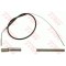 Cablu frana mana Bmw 3 (E36), 09.90-11.98, 3 Coupe (E36), 10.91-05.99, punte spate, Stanga=Dreapta, pt frana tambur, TRW