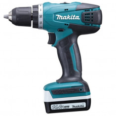 Makita DF347DWE ? Ma?ina de gaurit ?i in?urubat cu acumulator 14,4V 1,5Ah foto