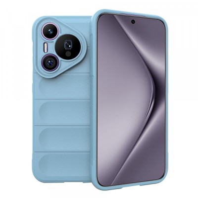 Husa pentru Huawei Pura 70 Pro, Techsuit, Magic Shield, Bleu foto
