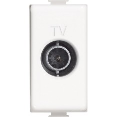 Priza TV de trecere 1M Matix Bticino alb AM5202P14