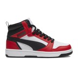 Puma Rebound V6 Mid Jr PUMA White-PUMA B 393831-03-37.5