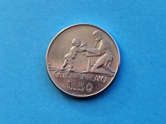 50 Lire 1978 Vatican-UNC-RAR foto