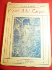 Jules Verne- Castelul din Carpati -Ed.Cugetarea ,trad.Ion Pas ,interbelic ,128p foto