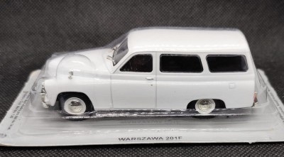 Macheta Warszawa 201F - DeAgostini 1/43 foto