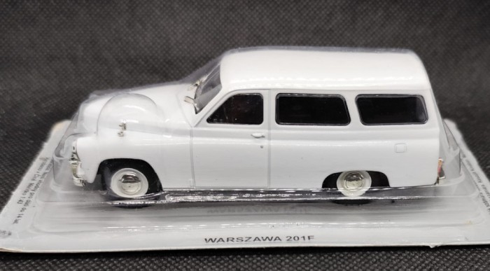Macheta Warszawa 201F - DeAgostini 1/43