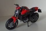 Macheta motocicleta Ducati Monster 2022 rosu - Maisto 1/18