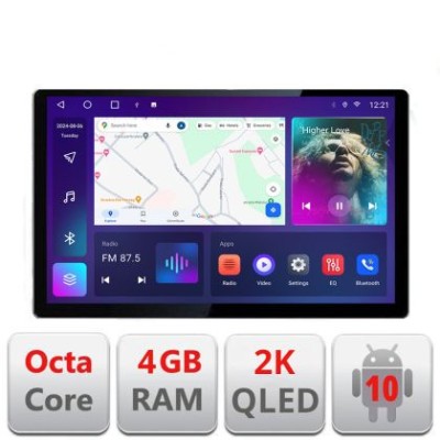 Navigatie dedicata Mazda 6 2013-2017 N-223 Edonav ecran 13&amp;quot; 2K 8 si 128 Android Waze USB Navigatie 4G 360 Toslink Youtube Radio KI CarStore Technology foto