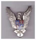 Insigna de pilot cls. 2, Romania dupa 1990, impecabila