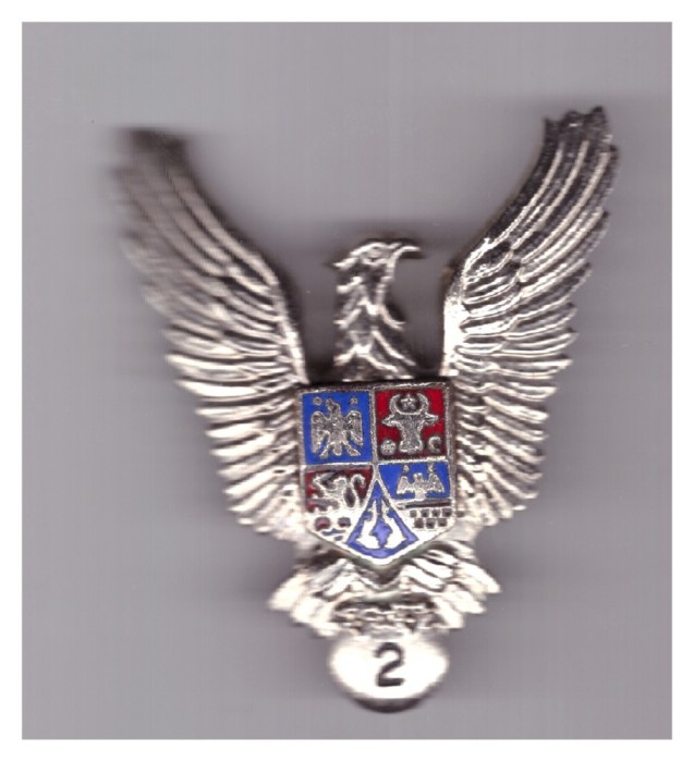 Insigna de pilot cls. 2, Romania dupa 1990, impecabila