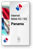 eSIM Internet Panama, valabil 30 zile, trafic 20 GB, Standard