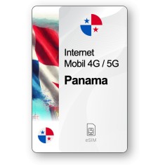 eSIM Internet Panama, valabil 7 zile, trafic 1 GB, Standard