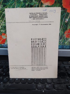 Cenaclul Ion Țuculescu Pictură, grafică, ceramică, sculptură 17-26 oct. 1989 202 foto