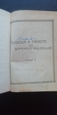 myh 536f - NAPOLEON I - EUGENIA A FRANTEI SAU MISTERELE TUILERIILOR foto