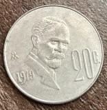 C50 - Moneda foarte veche - Mexic - 20 centavos - 1979