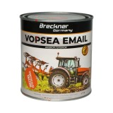 Vopsea Email Anticoroziva 3 in 1 Portocaliu Amazone 1L Breckner - Lucios, Aplicare Direct pe Rugina