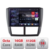 Navigatie Subaru Forester 2007-2013 Edotec Kit-SU01 8 core QLED 2K 16+512 360 Android Waze USB Navigatie Internet Youtube Radio CarStore Technology