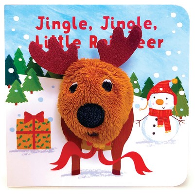 Jingle, Jingle, Little Reindeer Finger Puppet Book