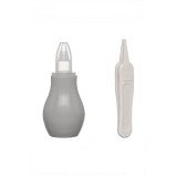 Aspirator Nazal pentru Bebelusi, Alb, 2 piese