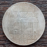 (A208) MONEDA DIN ARGINT AUSTRIA - 100 SCHILLING 1979, DOMUL WIENER NEUSTADT, Europa