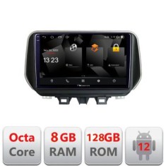 Navigatie HHyundai Tucson 2019 Quad Core 5960Pro-1135 Android Octa Core Qualcomm 2K Qled 8+128 DTS DSP 360 4G Optical CarStore Technology