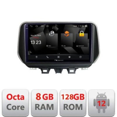 Navigatie HHyundai Tucson 2019 Quad Core 5960Pro-1135 Android Octa Core Qualcomm 2K Qled 8+128 DTS DSP 360 4G Optical CarStore Technology foto