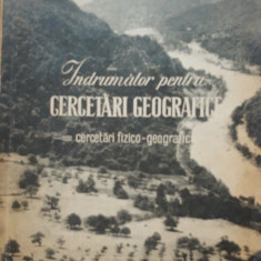 Îndrumător pentru cercetări geografice - cercetări fizico-geografice