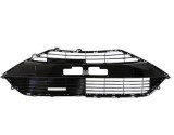 Grila bara protectie, spoiler Toyota Aygo, 2018-12.2022, montare fata, Negru lucios, RapidAuto