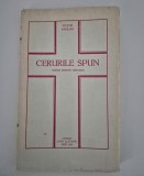 Carte veche 1934 Religie Teatru Victor Papilian Cerurile spun Mister crestin ortodox