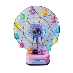 Cutie muzicala cu cheita, Roata Ferris cu luminite si cheita