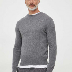United Colors of Benetton pulover de casmir culoarea gri, light