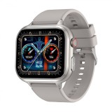 Cumpara ieftin Smartwatch iSEN TK17 Alb, Silicon, 1.91 HD, ECG, Ritm Cardiac, Oxigen in Sange, Glicemie, Tensiune Arteriala, Acid Uric, BMI, Monitorizare Somn, Modur
