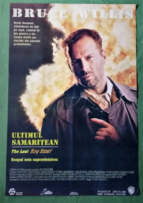 Afis vechi cinema de colectie Ultimul Samaritean - Bruce Willis foto