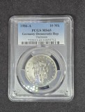10 Mark 1986 PCGS MS65