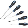 Set 5 Surubelnite BGS Technic, Plate si Cruce, Crom-Molibden, Ergonomice, PH1, PH2, 4mm, 5.5mm, 6.5mm