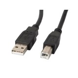 Cablu USB 2.0 Lanberg, 1.8m, Negru