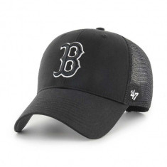 47 brand sapca MLB Boston Red Sox culoarea negru, cu imprimeu, B-BRANS02CTP-BKD