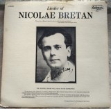 Cumpara ieftin DISC LP: LIEDER OF NICOLAE BRETAN (LUDOVIC KONYA &amp; FERDINAND WEISS)[U.S.A. 1975]