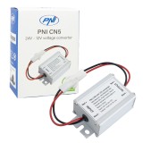 Cumpara ieftin Aproape nou: Convertor de tensiune PNI CN5 intrare 24V iesire 12V curent 5A