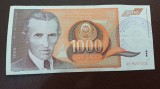 Bosnia Hertegovina-(Iugoslavia) -1000 dinari 1990-stampila