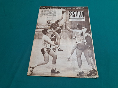 REVISTA SPORT* HANDBAL / NR. 1 1980 foto