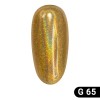 Pigment unghii Holographic Gold G65