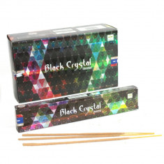 Betisoare parfumate black crystal satya 15g