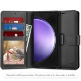 Husa pentru Apple iPhone 17 Pro Max, Techsuit, Diary Book, Neagra