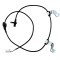 Senzor ABS spate Mazda 6 Gh 2007-, Dreapta, NTY HCA-MZ-045
