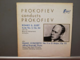 Prokofiev Conducts Prokofiev : Piano Concerto (1969/Turnabout/USA ) - VINIL/NM, Clasica, rca records
