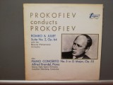 Prokofiev Conducts Prokofiev : Piano Concerto (1969/Turnabout/USA ) - VINIL/NM
