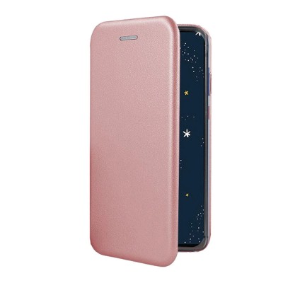 Husa compatibila cu samsung galaxy a13 5g, inchidere magnetica, slim close, elegance htpmag, rose foto
