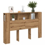 Cumpara ieftin Tăblie pat dulap stejar artizanal 160x18,5x103,5 cm lemn